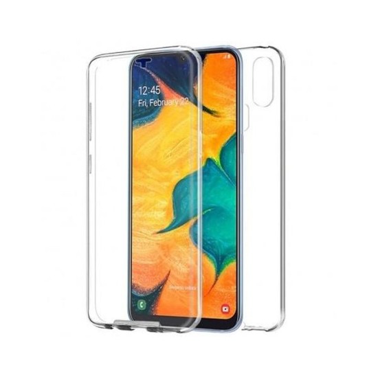 360º Silicon Case for Samsung Galaxy A20/A30 Transparent